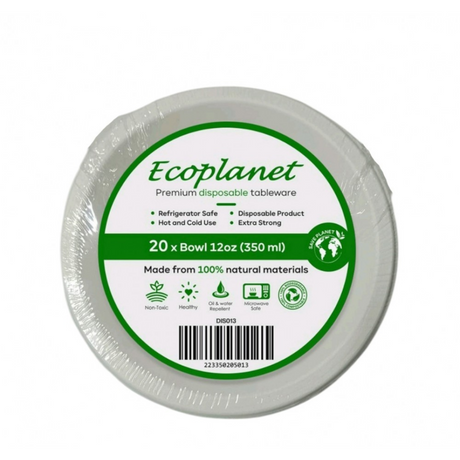 Disposable Bowl 12Oz 20 Pack
