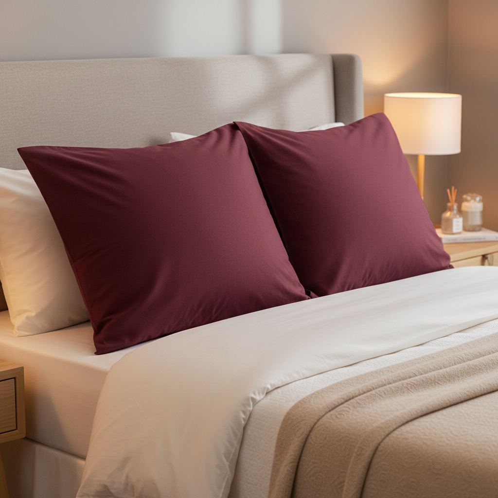 The Cosy Edit Brushed Cotton 2 Pack Pillowcases