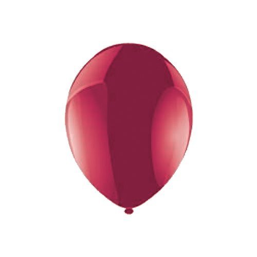 Amscan Celebration Burgundy Crystal Latex Balloon-12cm