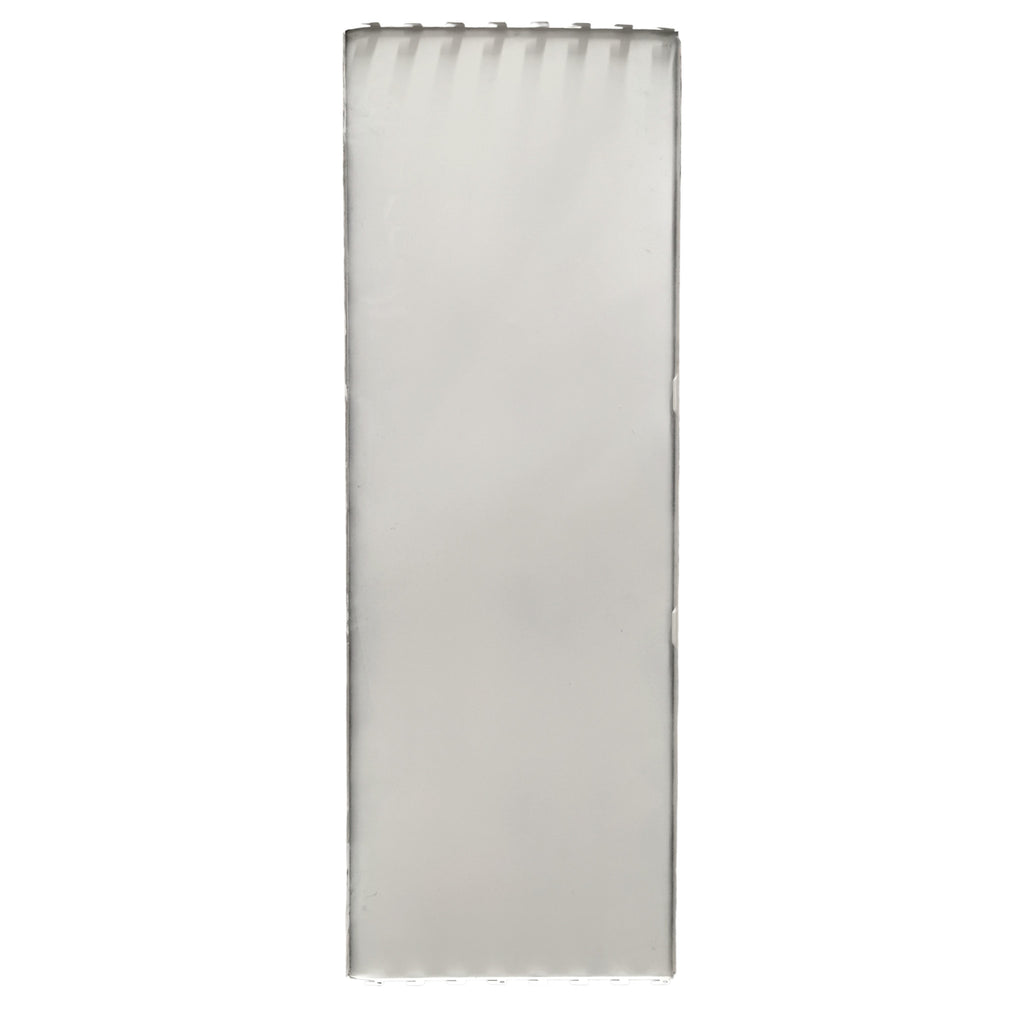 Retail White Shelving Panel Part 125x40cm [AVAILABLE IN STORE ONLY]