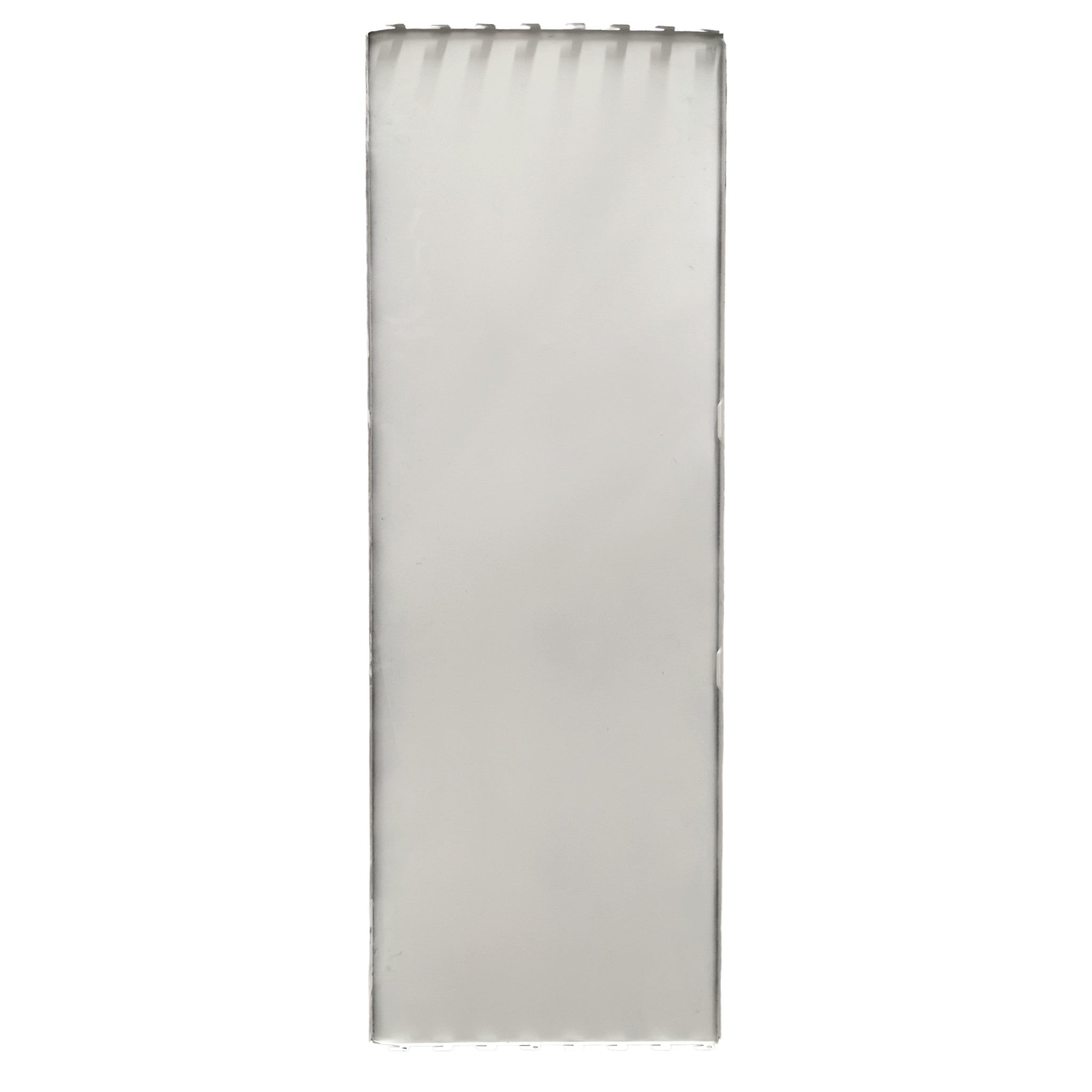 Retail White Shelving Panel Part 125x40cm [AVAILABLE IN STORE ONLY]