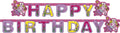 Funky Fairy Happy Birthday Letter Banner 1.80m