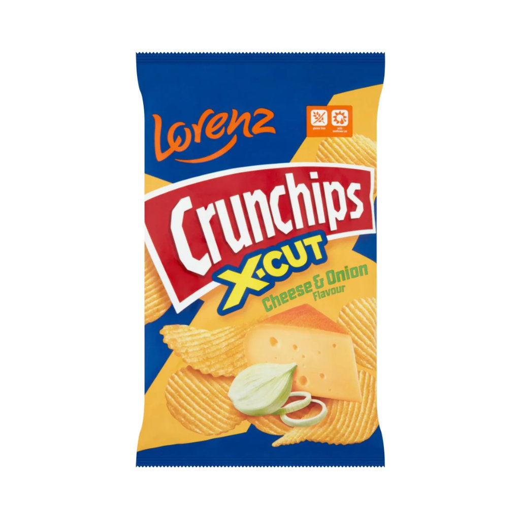 Crunchips Cheese and Onion X-Cut | 75g