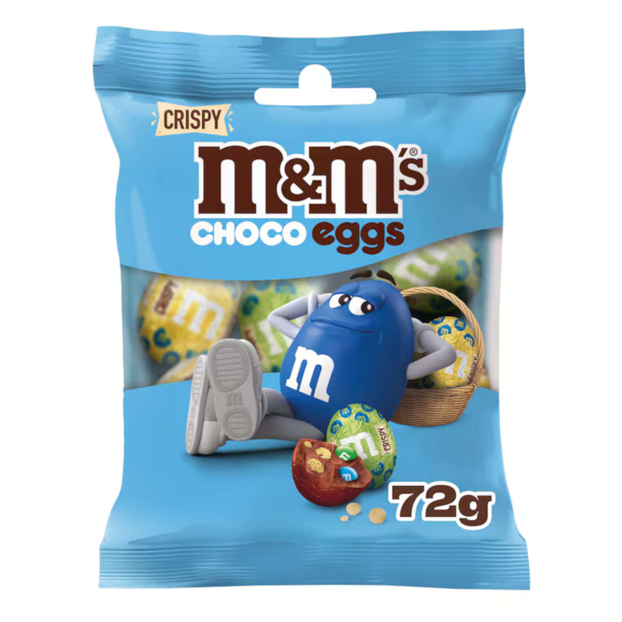 M&M Crispy Mini Eggs 72g