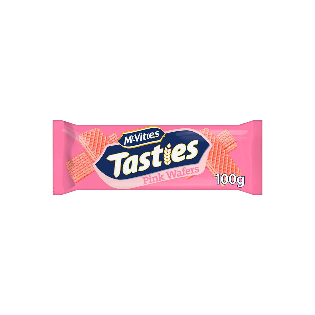 Mcvities Tasties Pink Wafers 100g