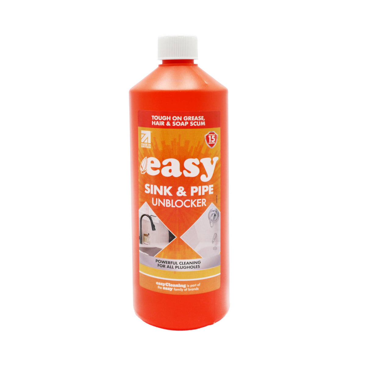 Easy Sink & Pipe Unblocker 1Ltr