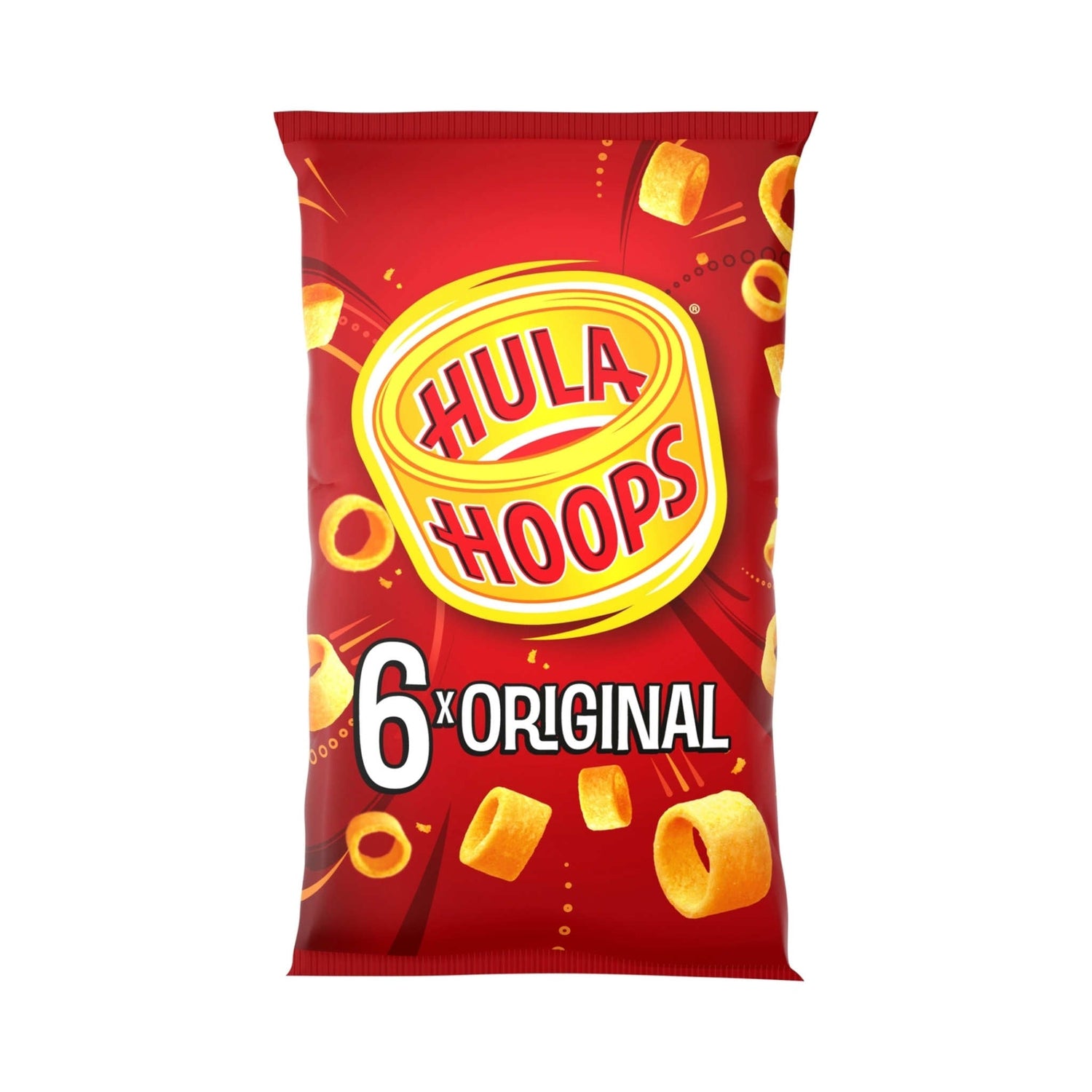 Hula Hoops Original Crisps | 6 x 24g