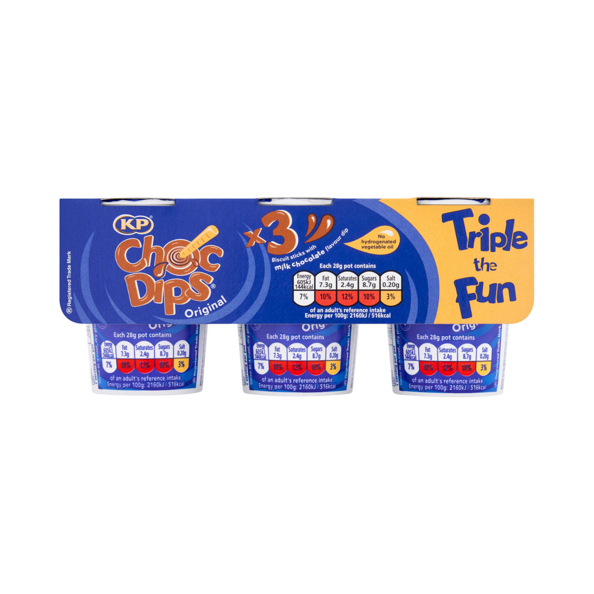 Kp Chocolate Dips Original 3pk