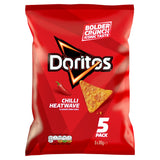 Doritos Chilli Heatwave Flavour Corn Chips 5 Pack