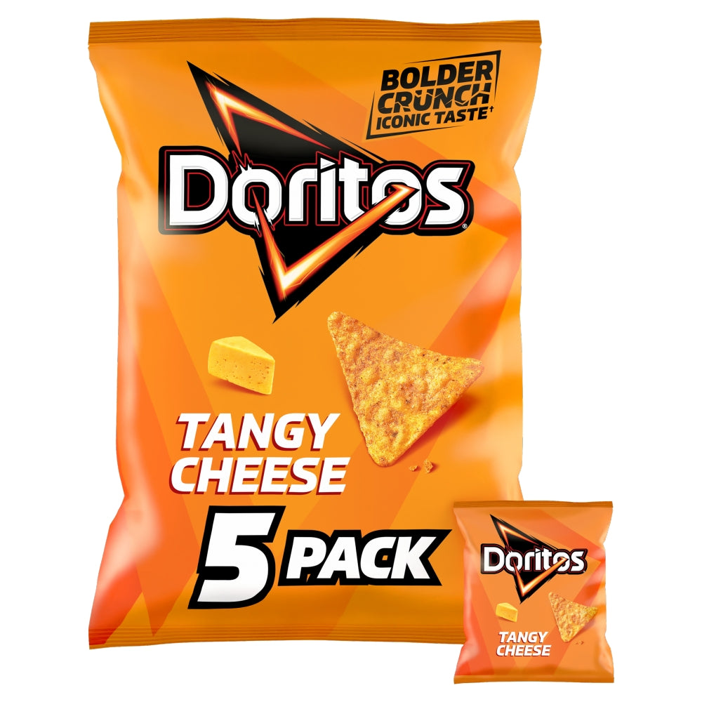 Doritos Tangy Cheese Flavour Corn Chips 5 Pack