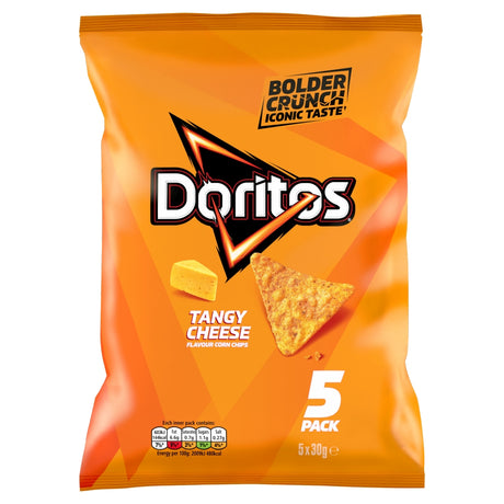 Doritos Tangy Cheese Flavour Corn Chips 5 Pack