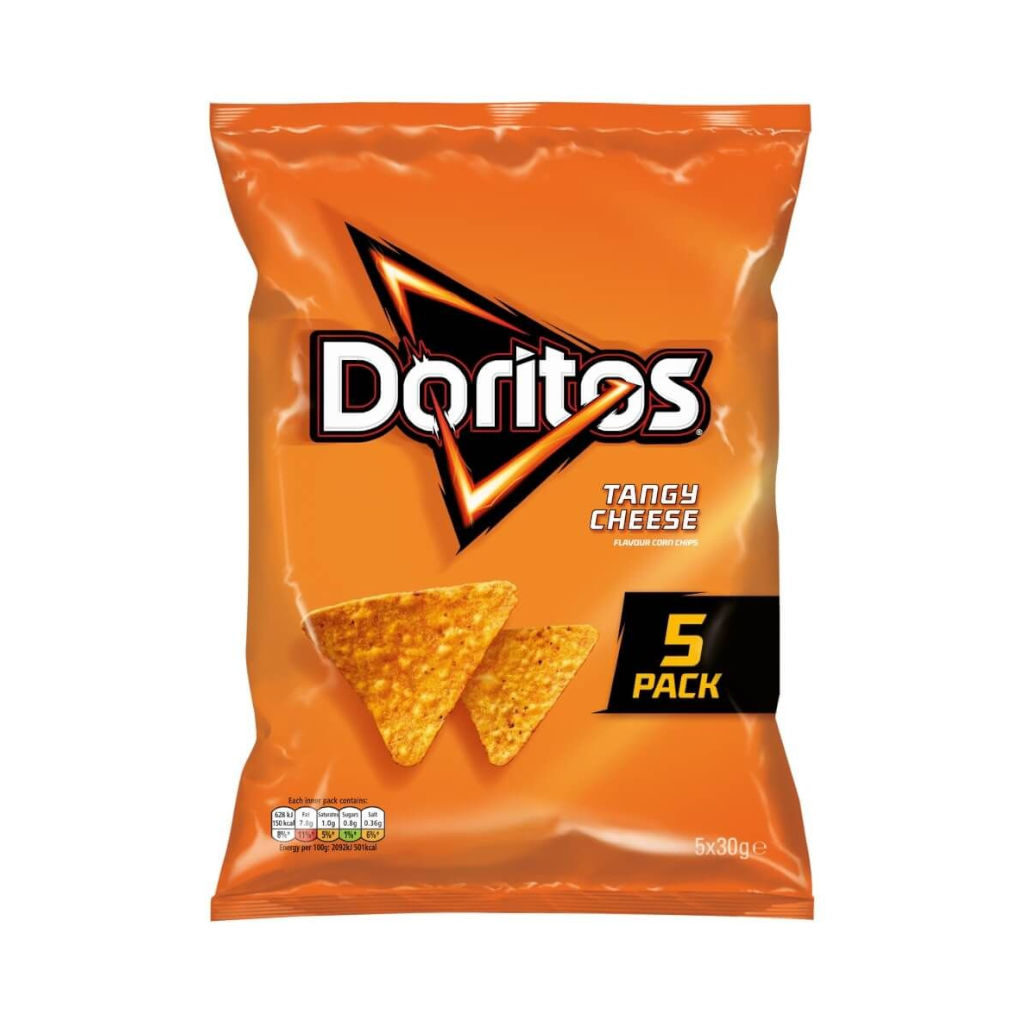 Walkers Doritos Tangy Cheese | 5 x 30g