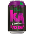 Ka Sparkling Black Grape 330ml