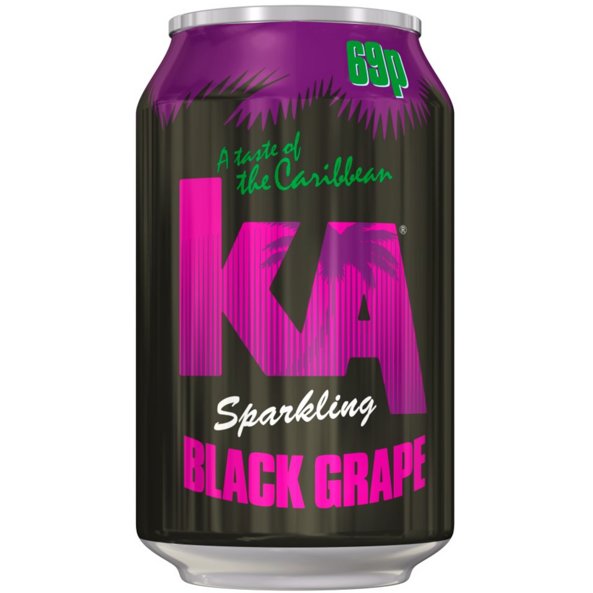 Ka Sparkling Black Grape 330ml