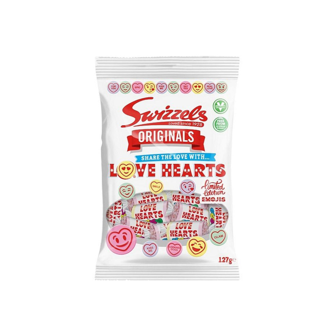 Swizzels Love Hearts Original 127g
