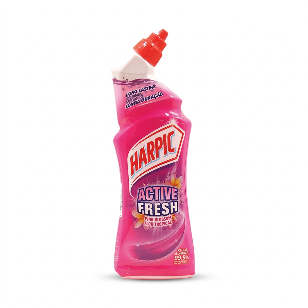Harpic Active Fresh Pink Blossom Toilet Cleaner 750ml