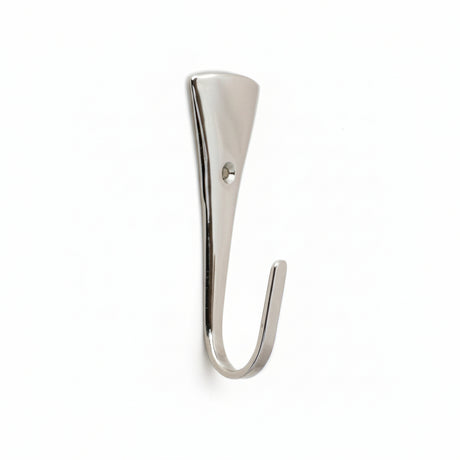 Swish Elements Large Trumpet Tieback Hook Polished Nickel