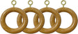 Wooden Curtain Pole Rings Antique Pine
To Fit 23mm Diameter Curtain Pole
Material: Wood
Pack of 4