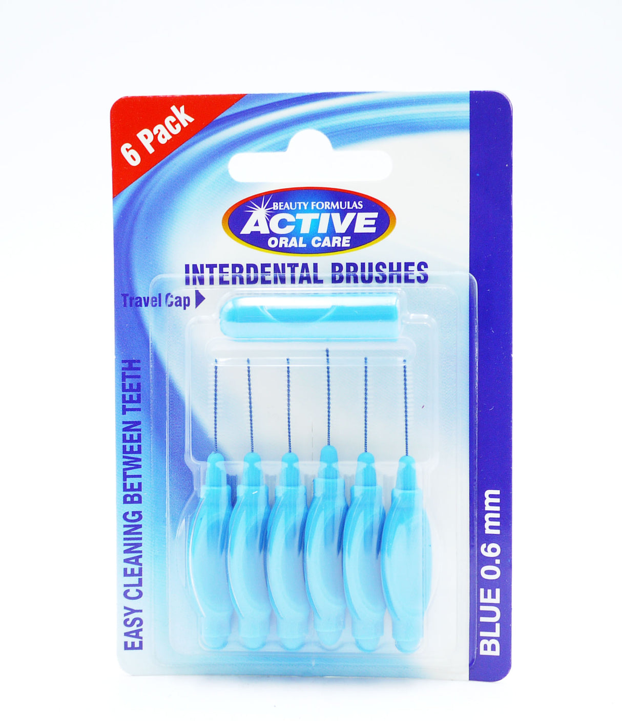 Beauty Formulas Interdental Brushes 0.60mm 6Pk