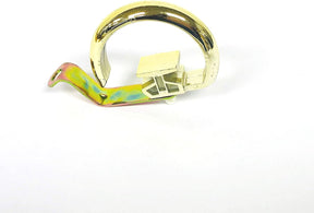 Curtain Ring Slides Suitable for use with 26mm Corded Brass Effect Pole Pack of 4