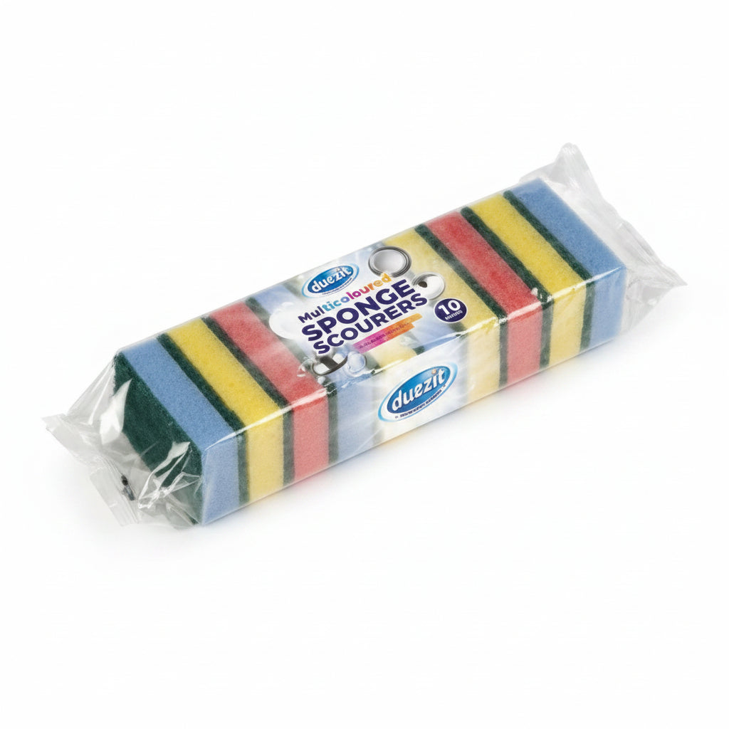 Sponge Scourers 10 Pack