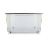 Wheeled Storage Box with Lid