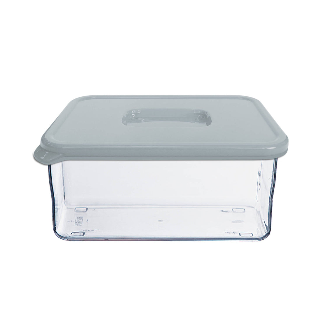Rectangular Food Container Grey Lid | 400ml