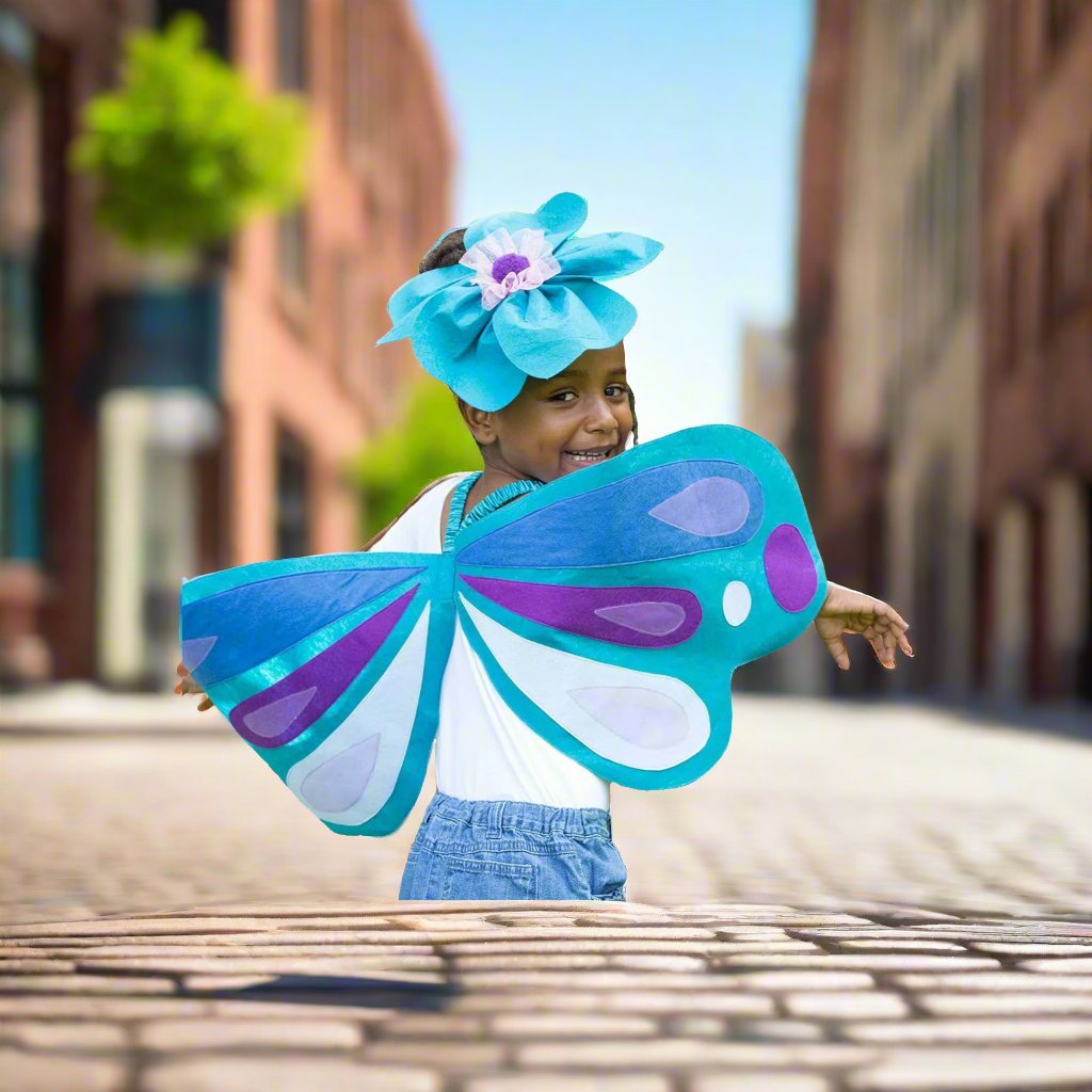 Felt Wings and Headpiece