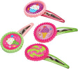 Pink Hair Clips Party Favor-4 Pcs