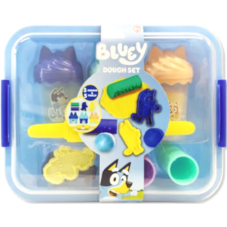 Bluey Dough Set with Storage Case