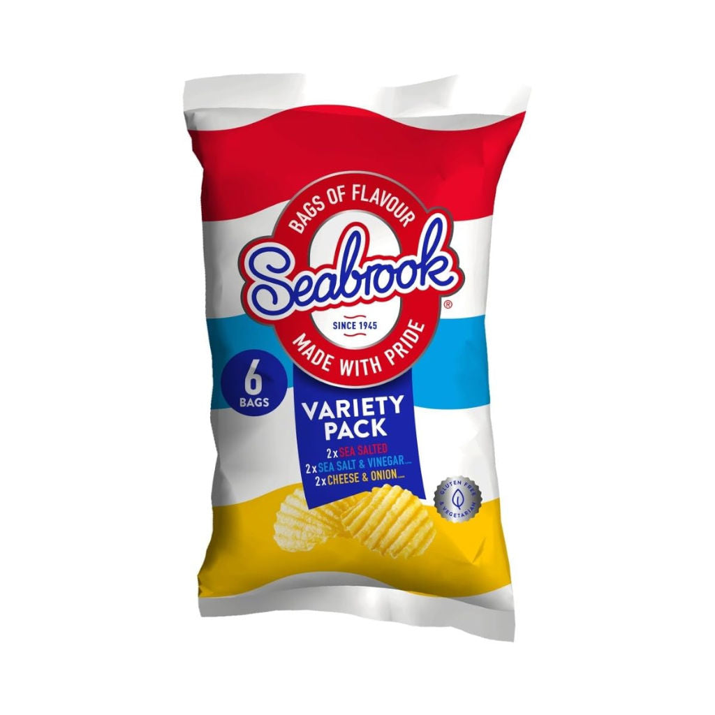 Seabrook Variety Crisps | 5 x 25g
