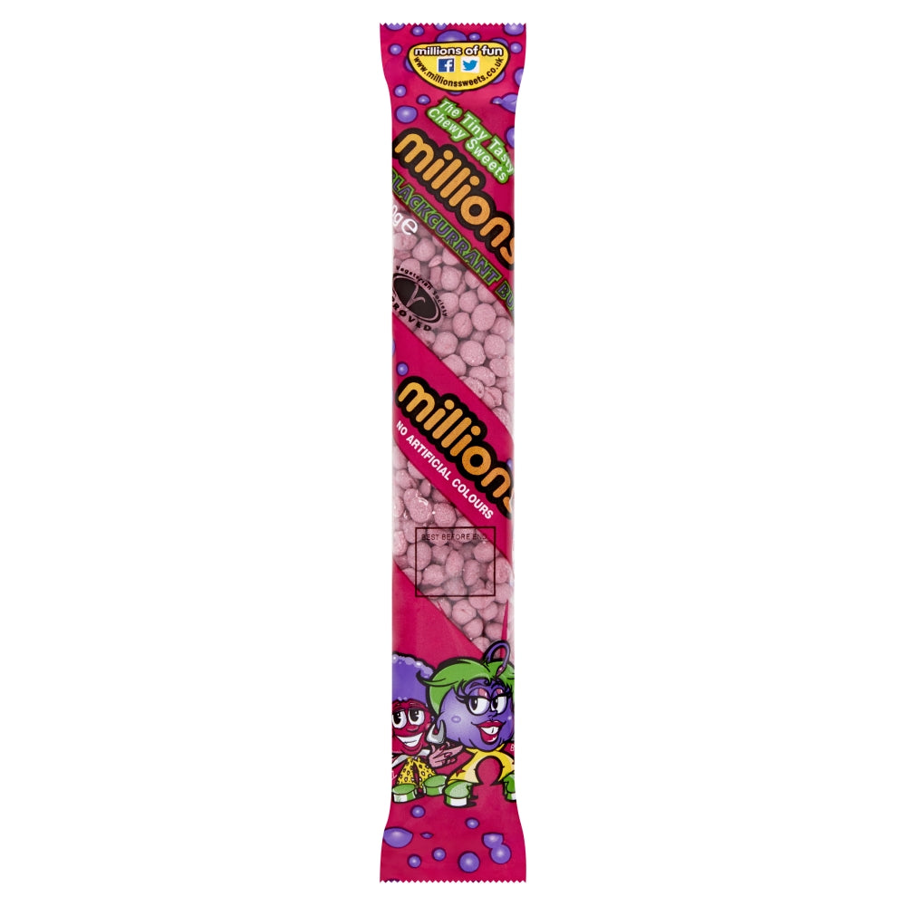 Millions Blackcurrant Tubes 55g