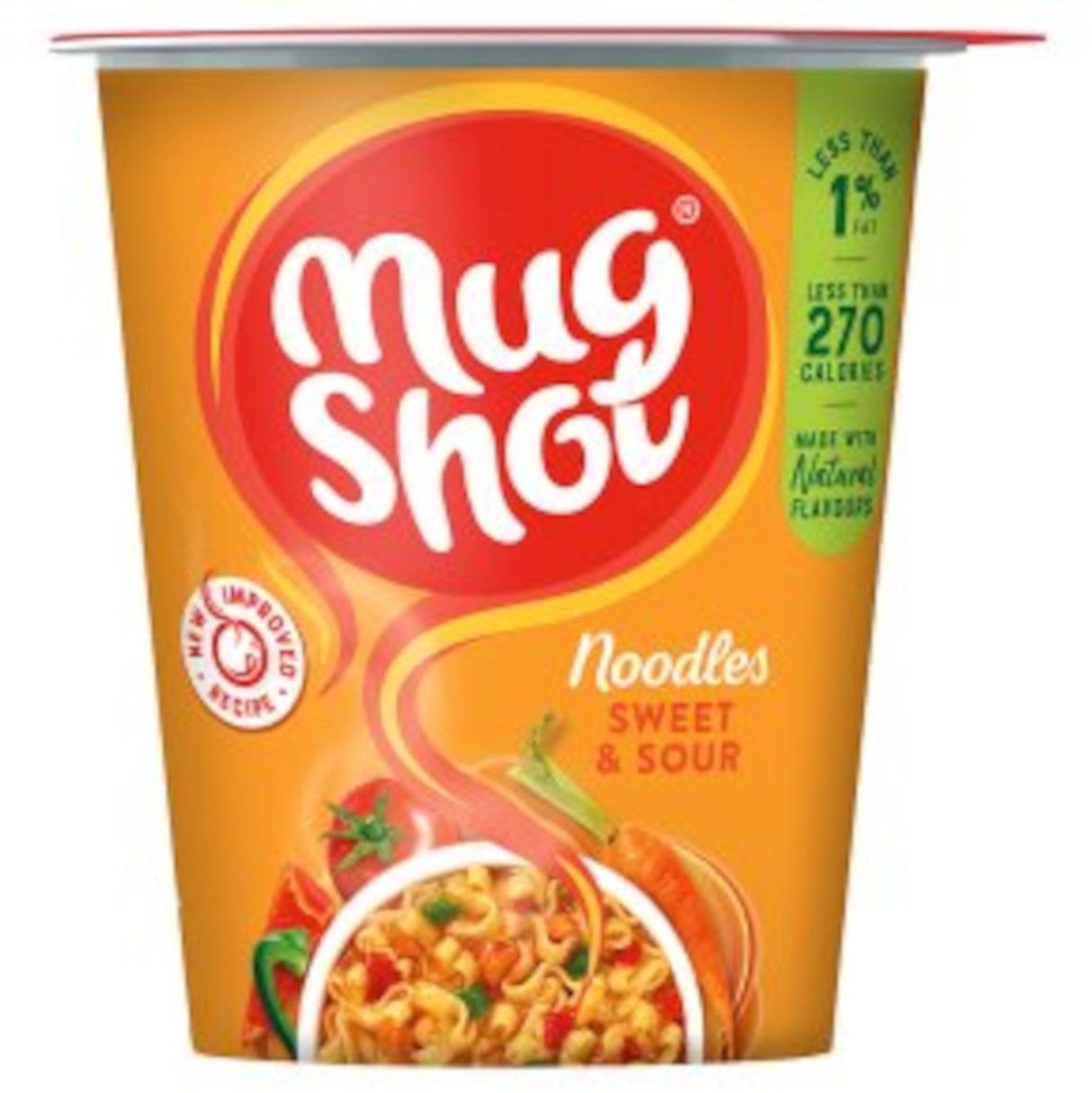 Mug Shot Sweet & Sour Noodles 67g