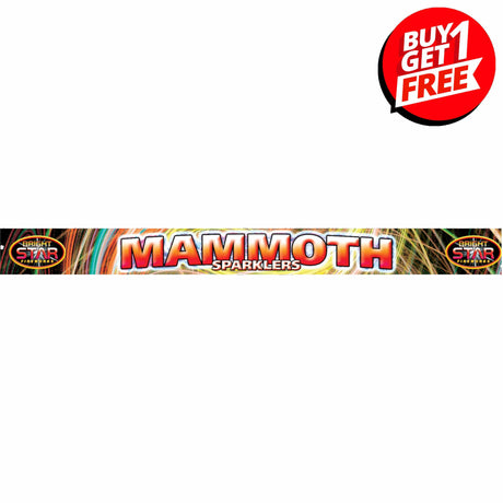 Mammoth Sparklers 18 inch 4 Piece