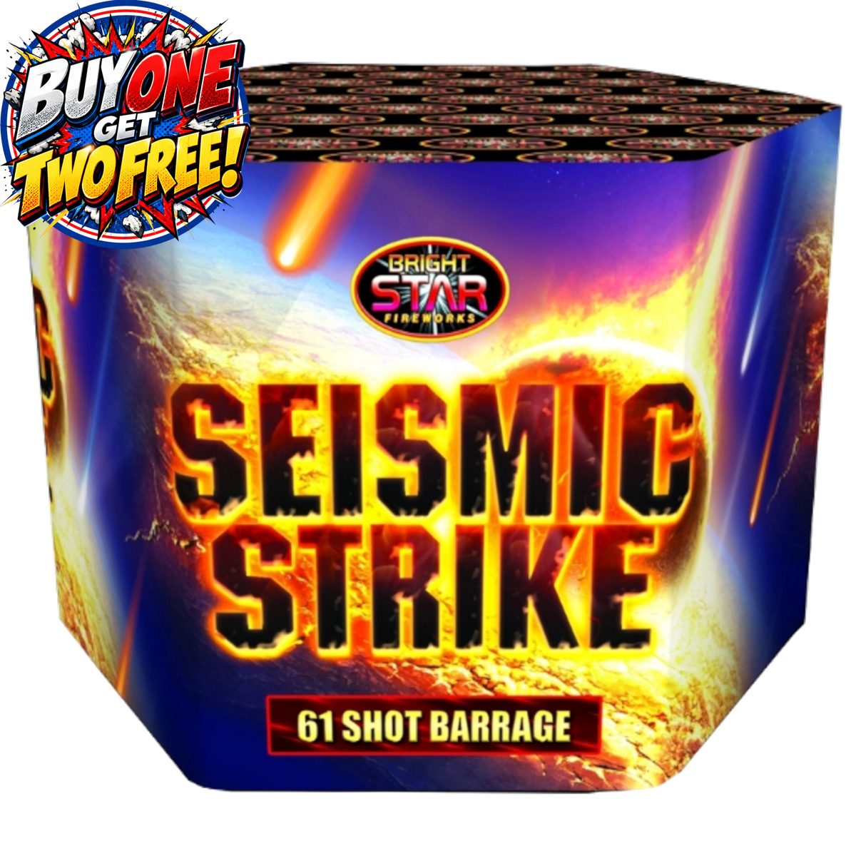 Seismic Strike 61 Shot Barrage