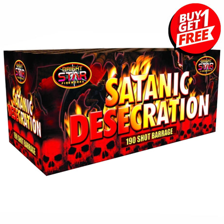Satanic Desecration 190 Shot Barrage