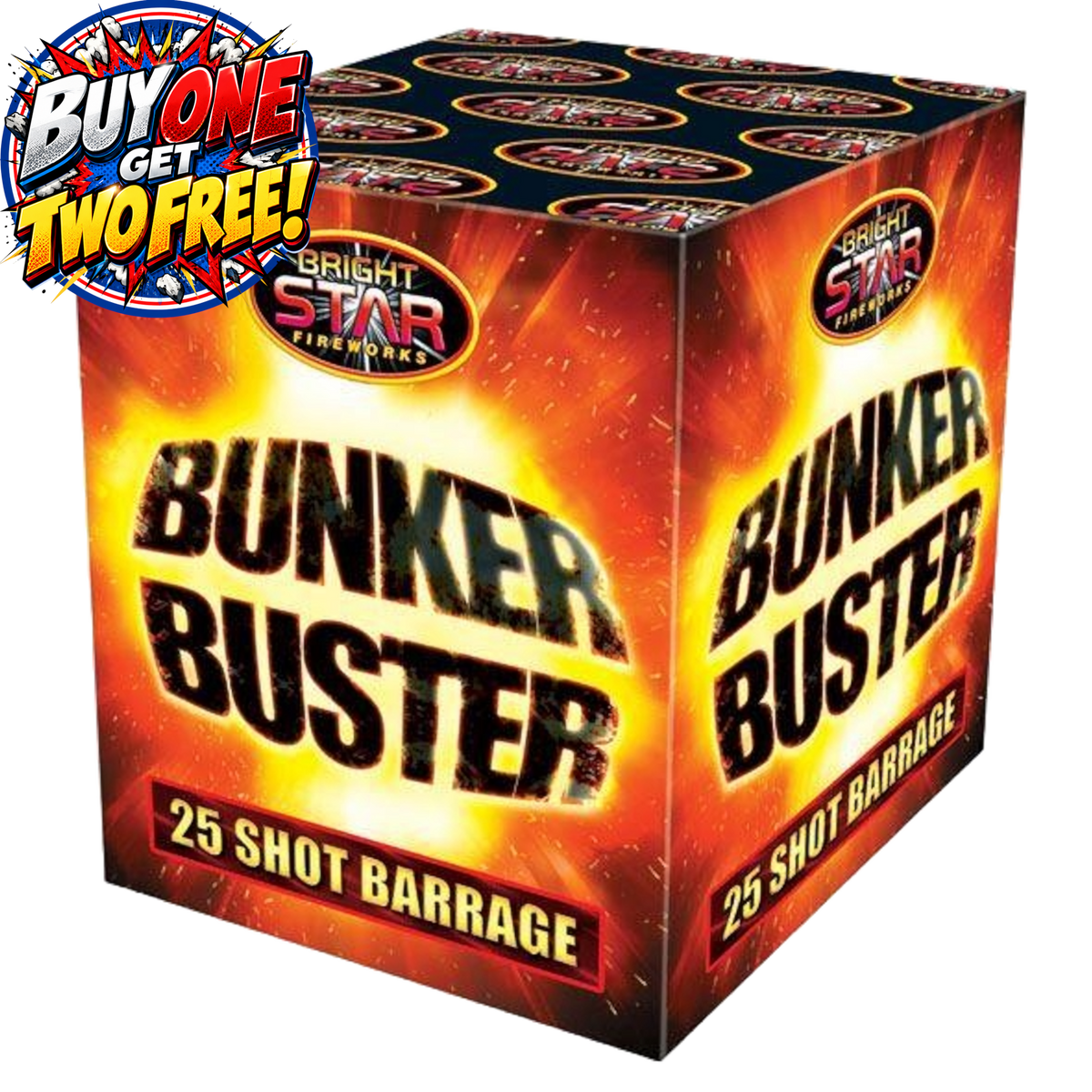 Bunker Buster 25 Shot Barrage