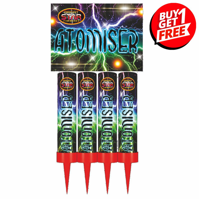 Atomiser Roman Candle 4 Piece