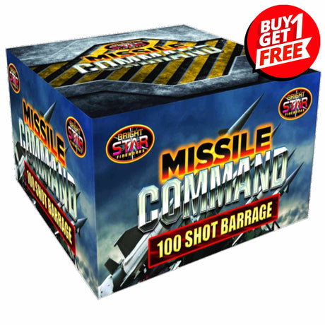 Missile Command 100 Shot Barrage