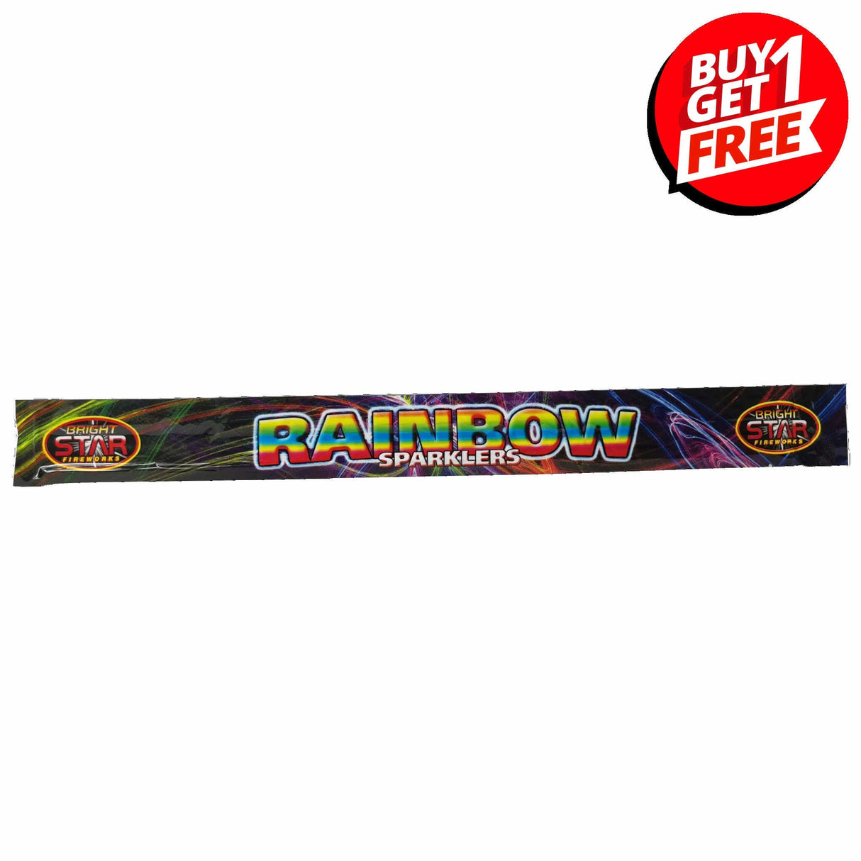 Rainbow Sparklers 18 inch 4 Piece