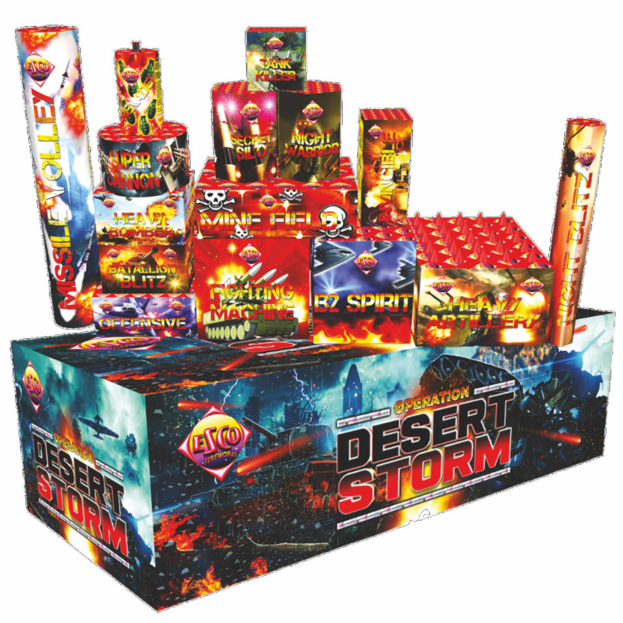 [PREORDER] Desert Storm Crate | 58 Piece