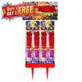 Atom Bombs Double Shot | 2 Piece Roman Candles