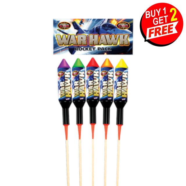 War Hawk 5 Piece Rockets