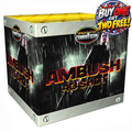 Bright Star Connoisseur Ambush 43 SMT special order packaging box featuring a dark rain-themed graphic with a soldier and bold red and yellow text, shown on a white background with a 'Buy One Get Two Free!' promotional sticker overlay.