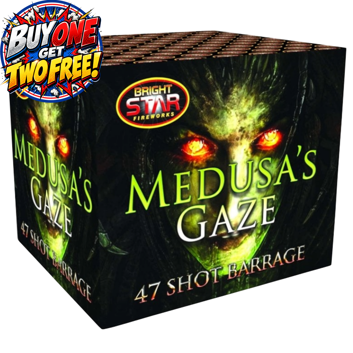 Medusa's Gaze 47 Shot Barrage