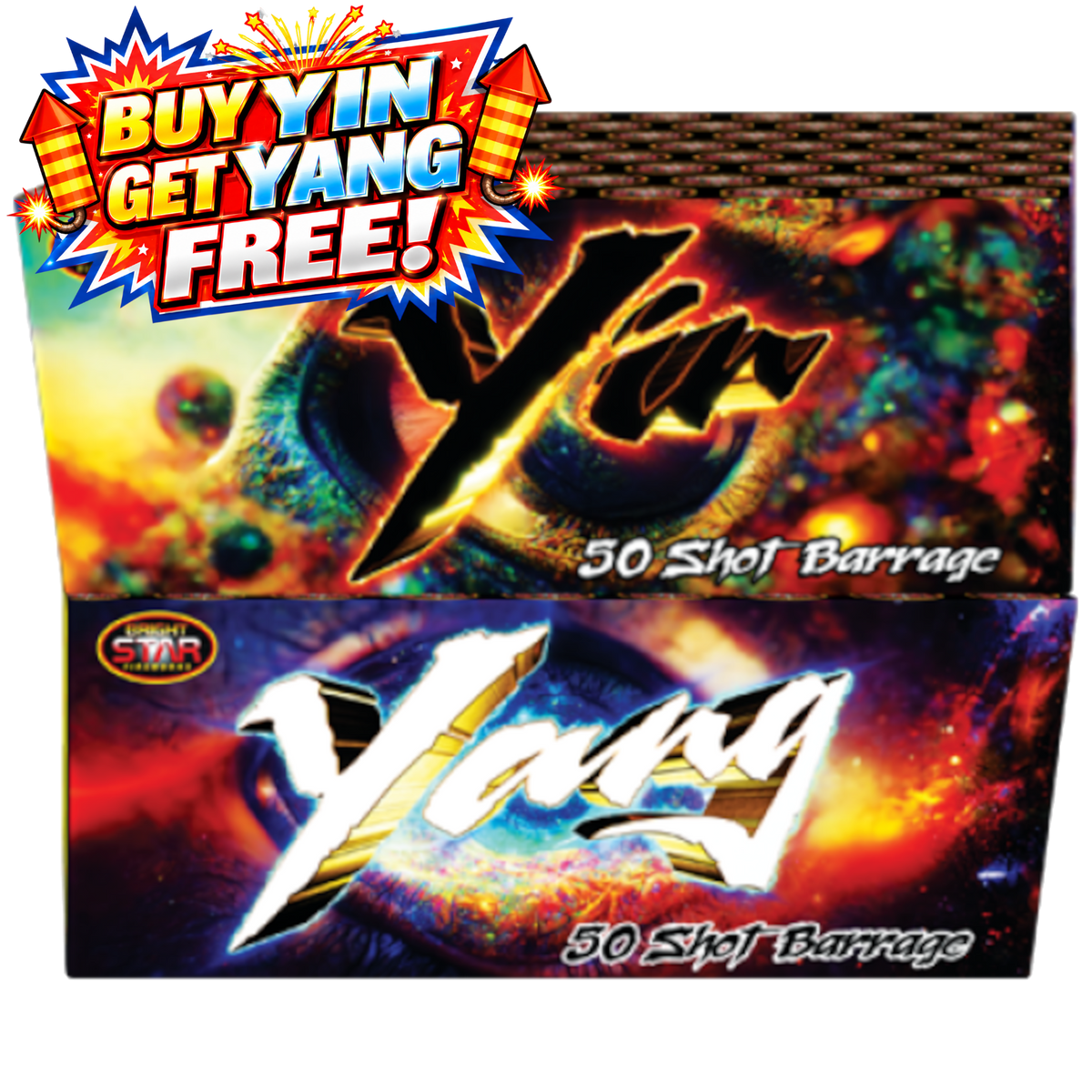 Yin & Yang 50 Shot Barrages