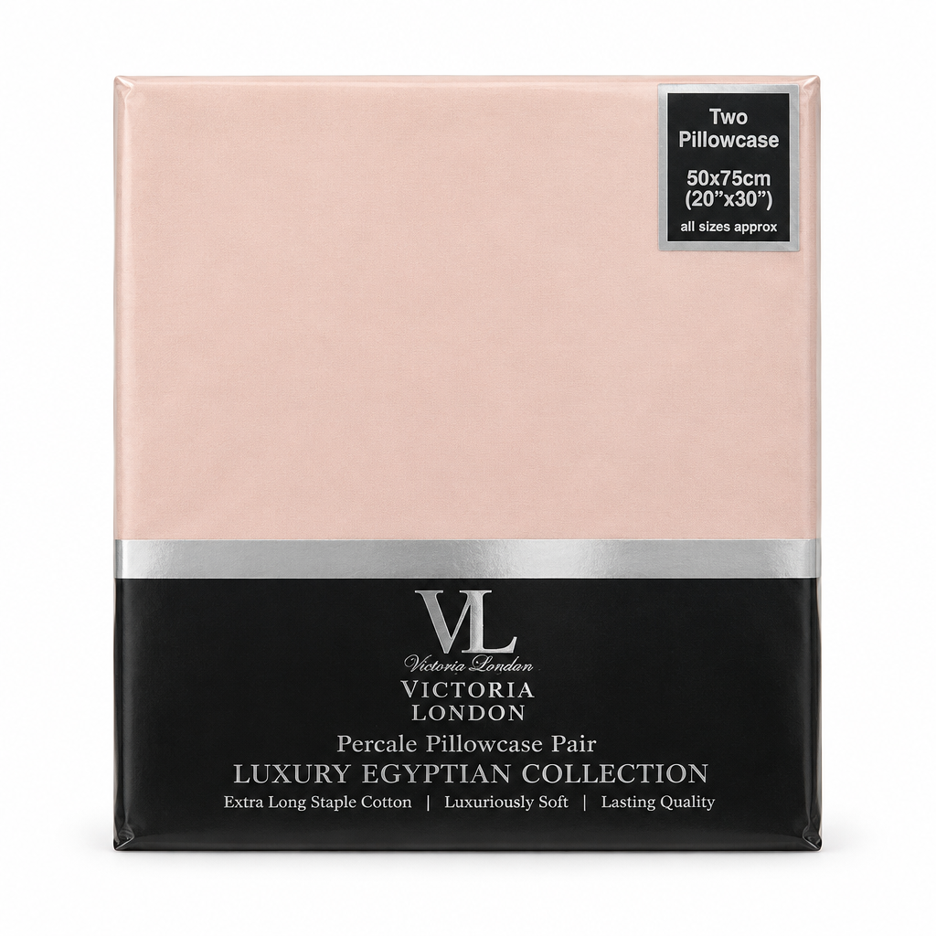 Charcoal percale pillowcase pack studio shot