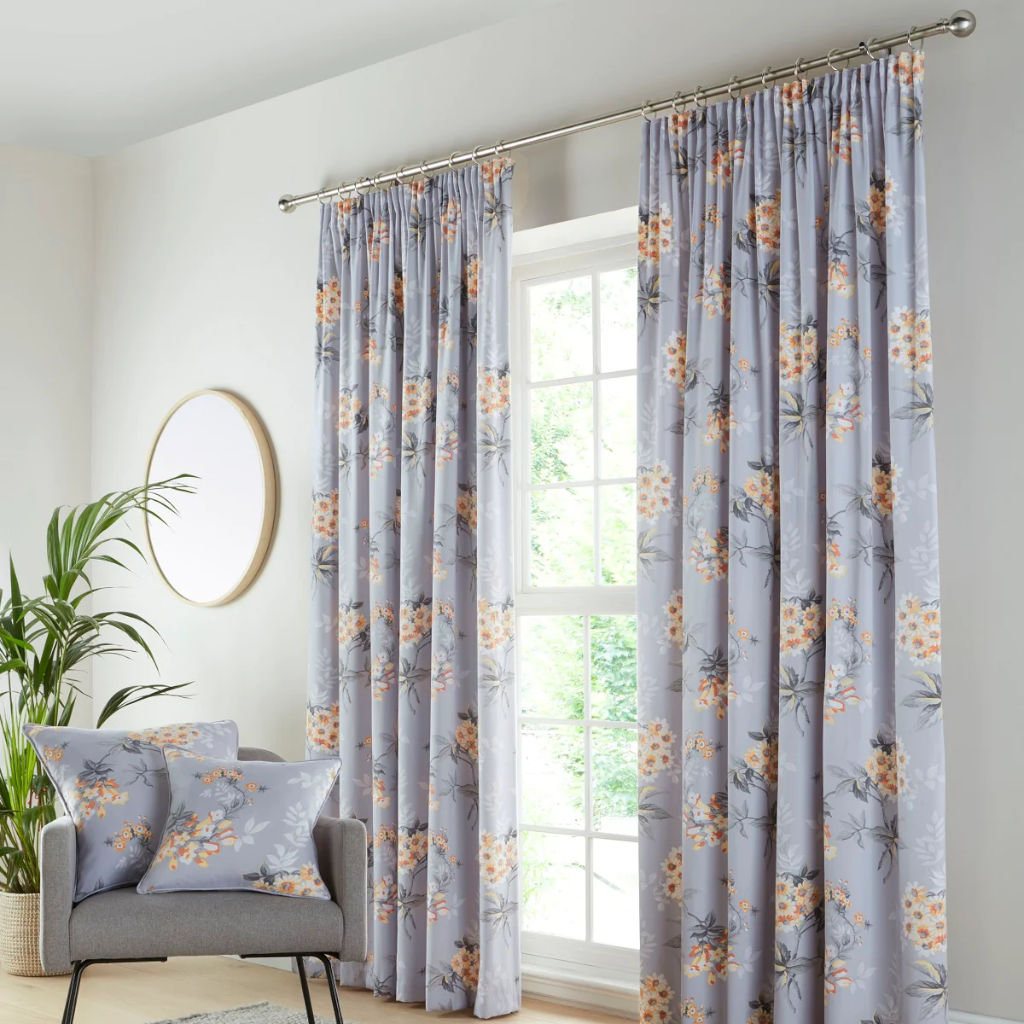 Aston Pencil Pleat Curtain | 90x90in