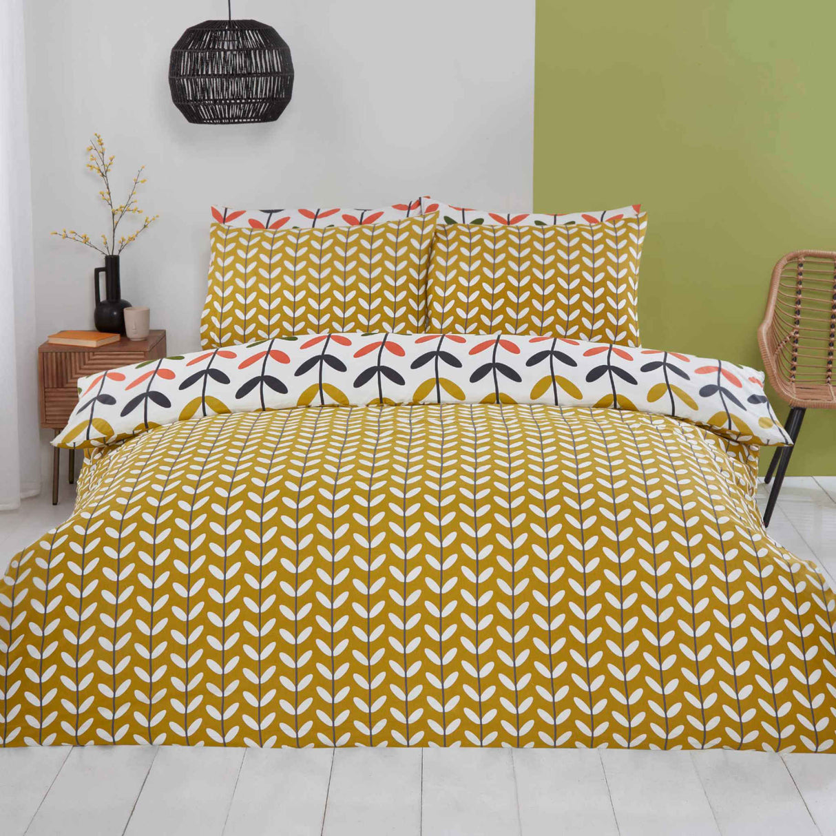 So Soft Jules Microfibre Duvet Set King Multi