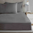 So Soft Microfibre Housewife Pillowcase Pair Charcoal
